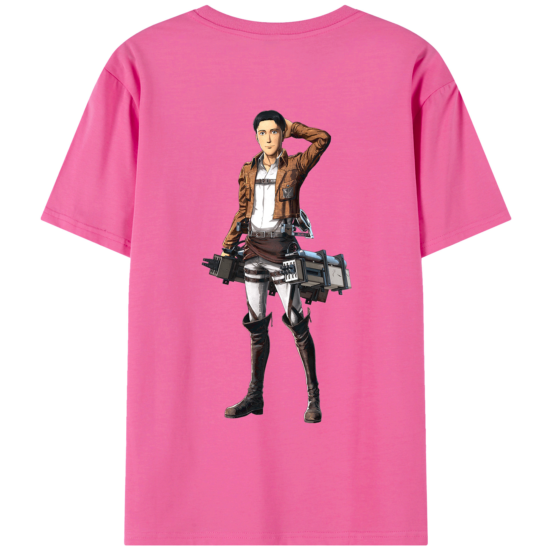 （画像用） 進撃の巨人 Attack on Titan レディース半袖Tシャツ(バックプリント)